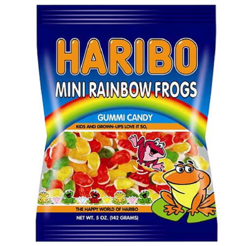 Haribo Mini Rainbow Frogs 12/142g