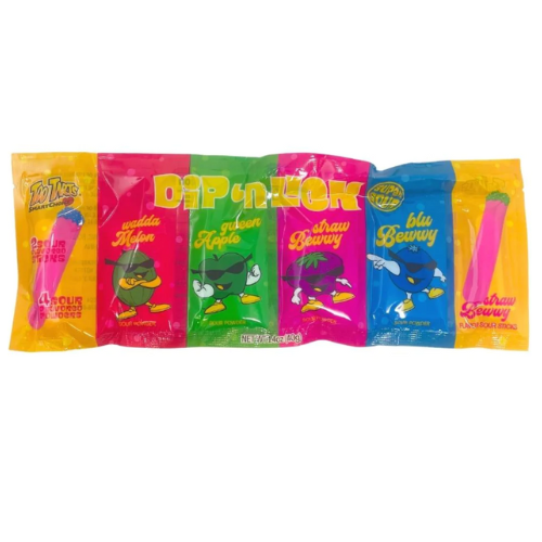 Too Tarts Dip 'N Lick Powdered Candy 24 count