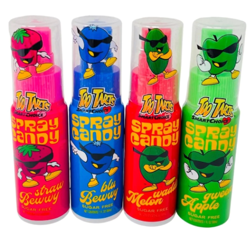Too Tarts Sour Sprays (Sugar Free) 12 count