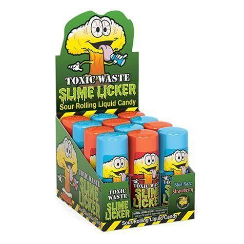 Toxic Waste - Yellow Sour Candy Drum - 12 pcs