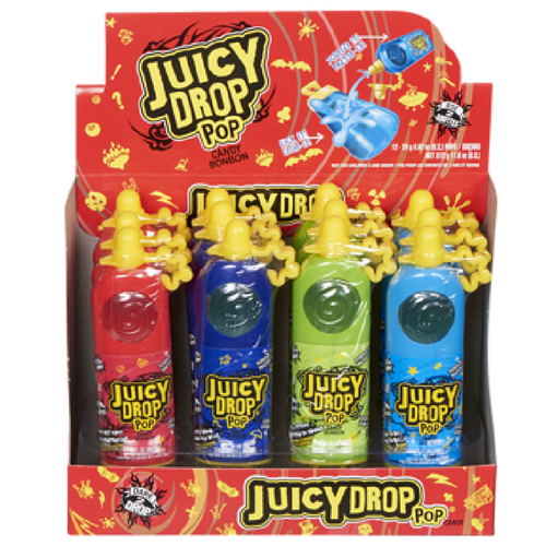 juicy drop pop novelty candy 12 count