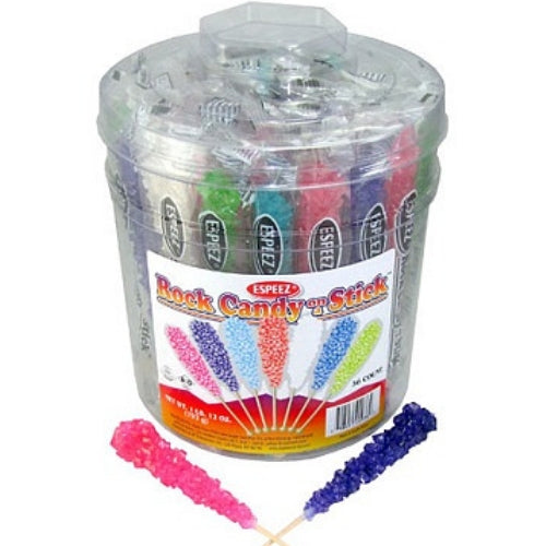 rock candy on a stick assorted tub
