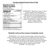 Combos Ranch Dip 12/6.3 oz