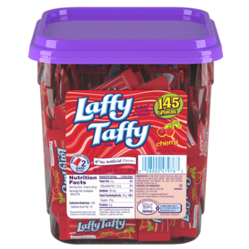 Laffy Taffy Cherry 145 Mini Pieces
