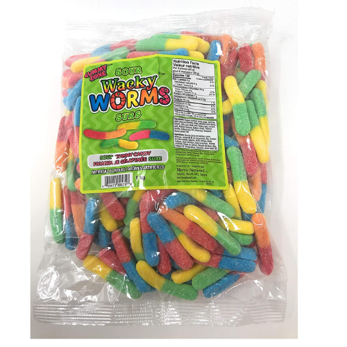 Sour Gummy Worms Bulk Candy  Online Candy Store Canada –