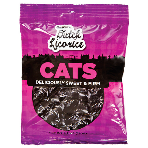 gustaf's Dutch Licorice cats 12 /150 g bags canadyonline.ca  