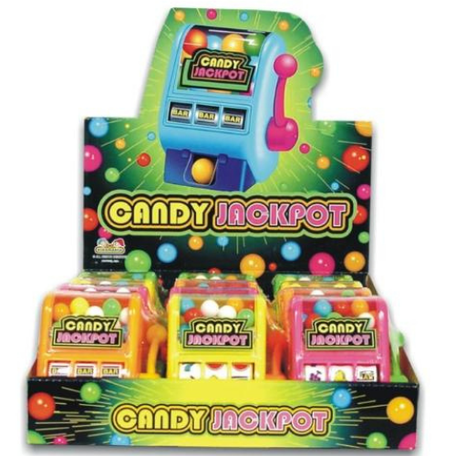 Kidsmania Candy Jackpot Dispenser 12 Count Display – Candyonline.ca